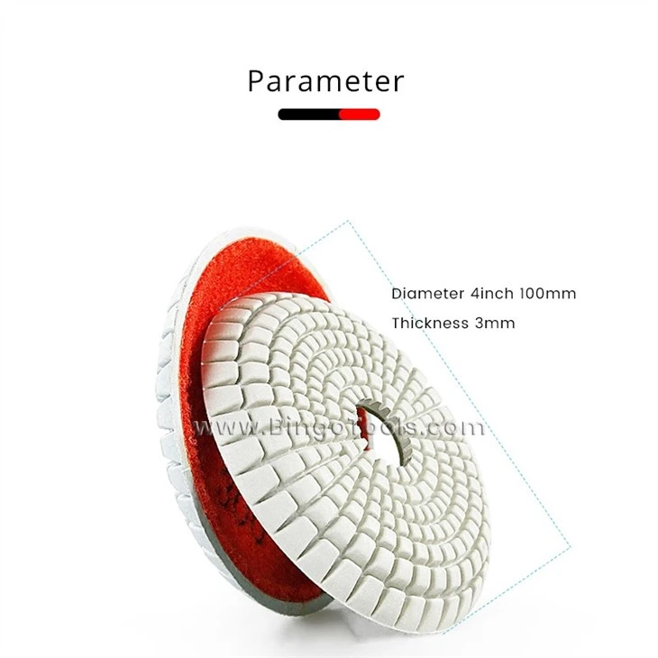 Bowl Type Wet Diamond Polishing Pad