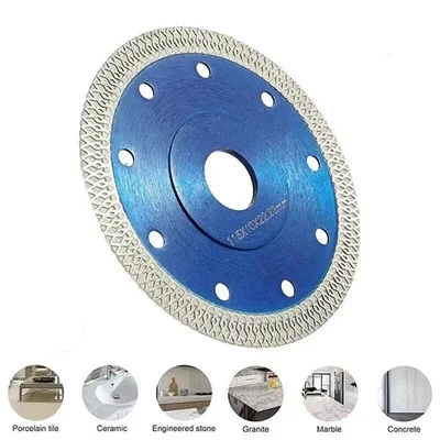 Disco de corte de diamante para piedra de 115 mm